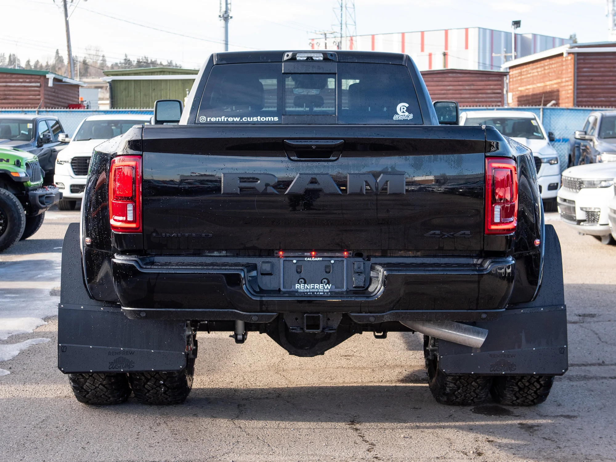 New 2026 Black RAM Limited*, 5 Inch Lift, 37s, Fuel Wheels image 8