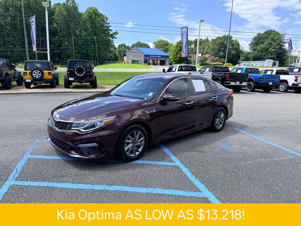 Used 2019 Kia Optima LX with VIN 5XXGT4L39KG336122 for sale in Guntersville, AL