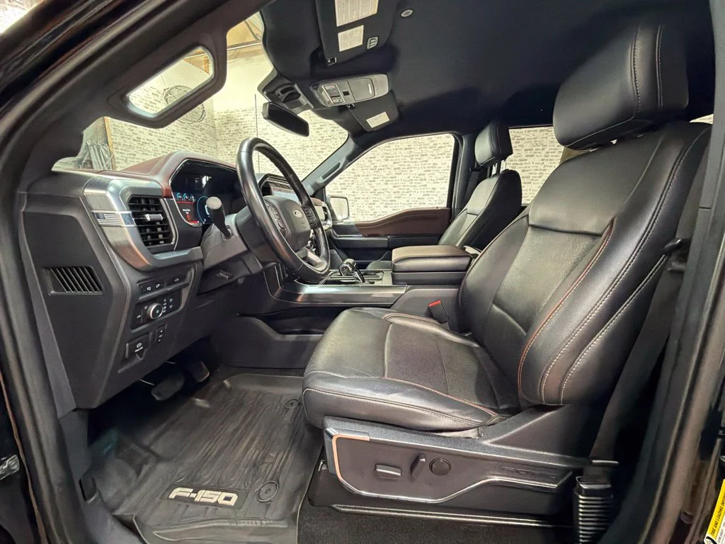 Used 2022 Agate Black Metallic Ford Lariat image 23