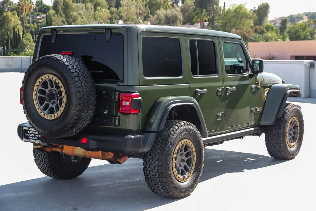 Used 2022 Green Jeep Unlimited Rubicon 392 image 4
