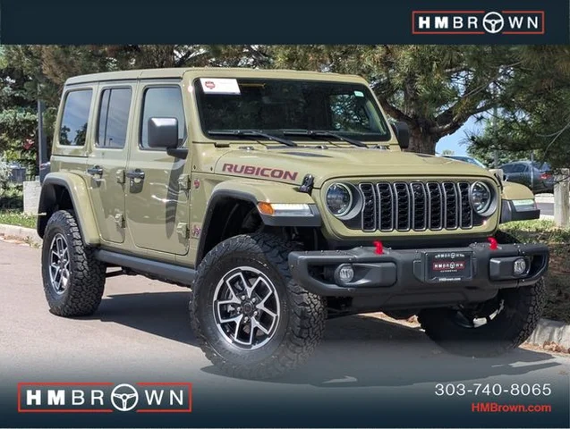 Pre-Owned 2025 Jeep Wrangler Rubicon X