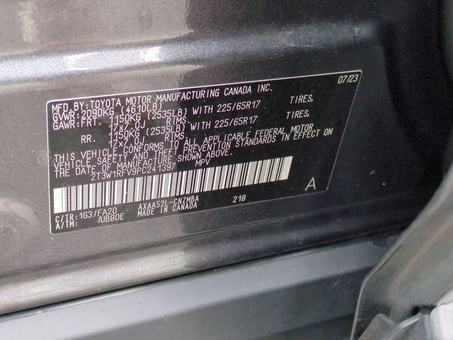 Used 2023 Gray Toyota XLE image 36