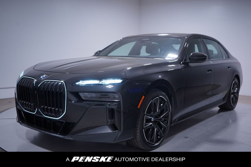 Used 2026 Black Sapphire Metallic BMW 740i image 1