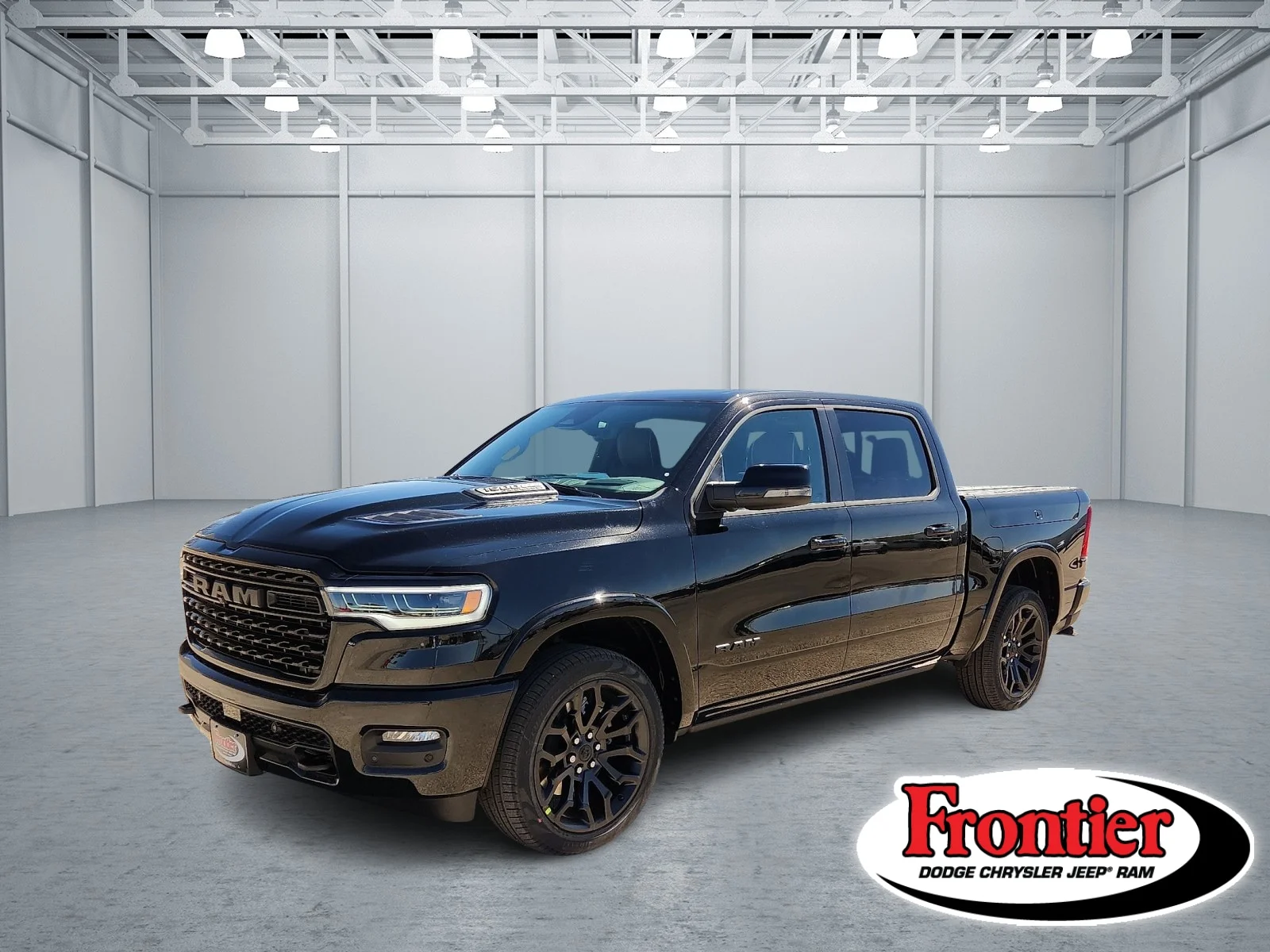 New 2026 Diamond Black Crystal Pearl-Coat  Paint Ram LIMITED CREW CAB 4X4 5