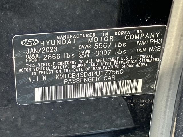 Certified Used 2023 Black Genesis 3.5T image 30