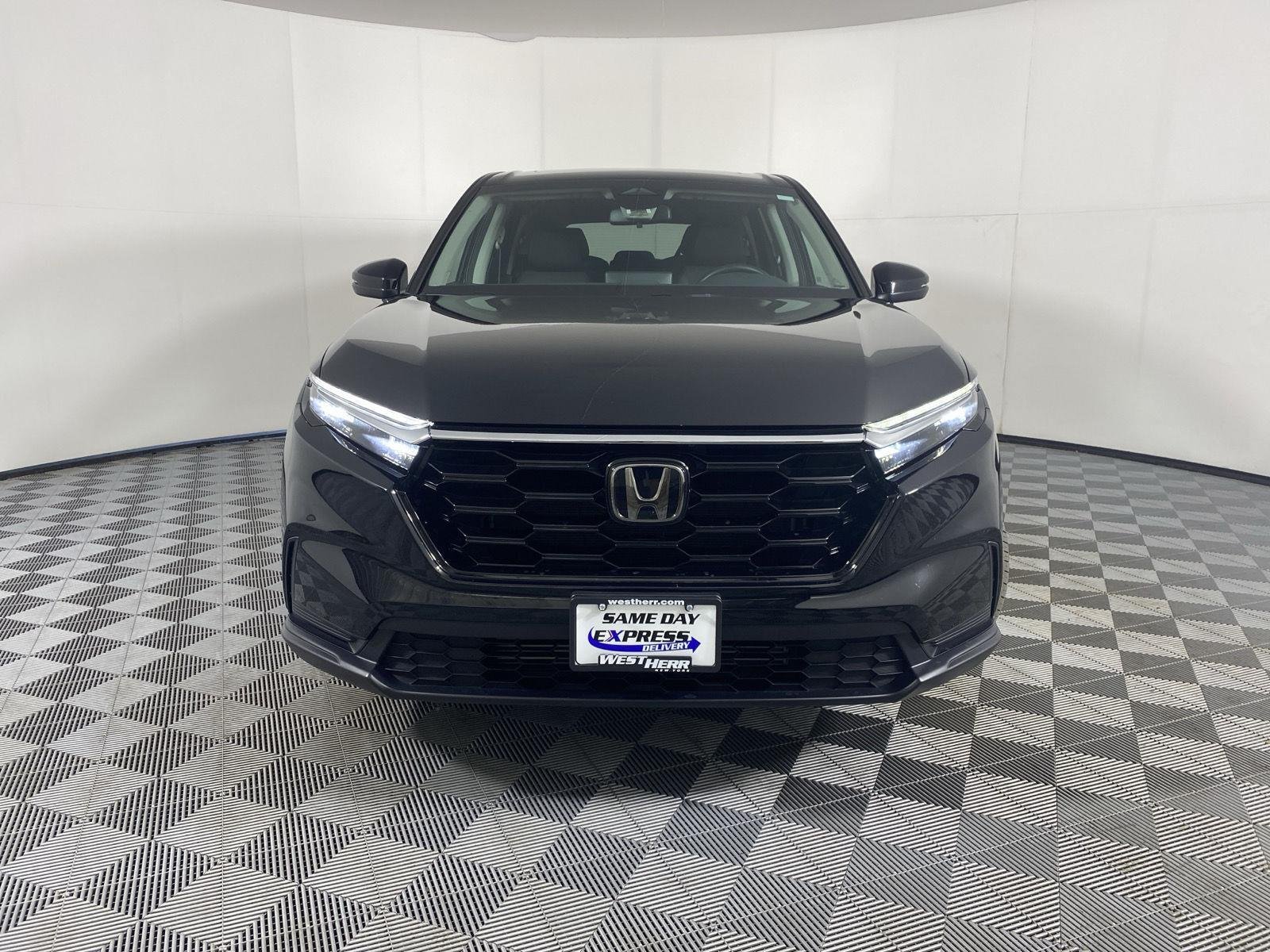 Certified Used 2024 Crystal Black Pearl Honda EX image 2