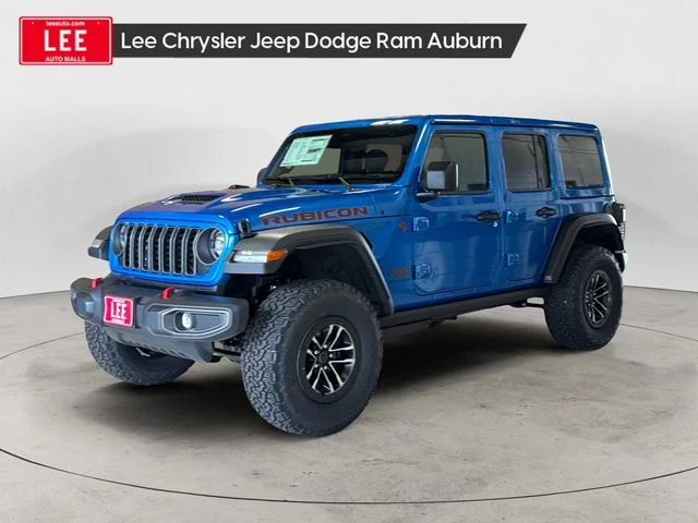 New 2026 Blue Jeep Rubicon image 1