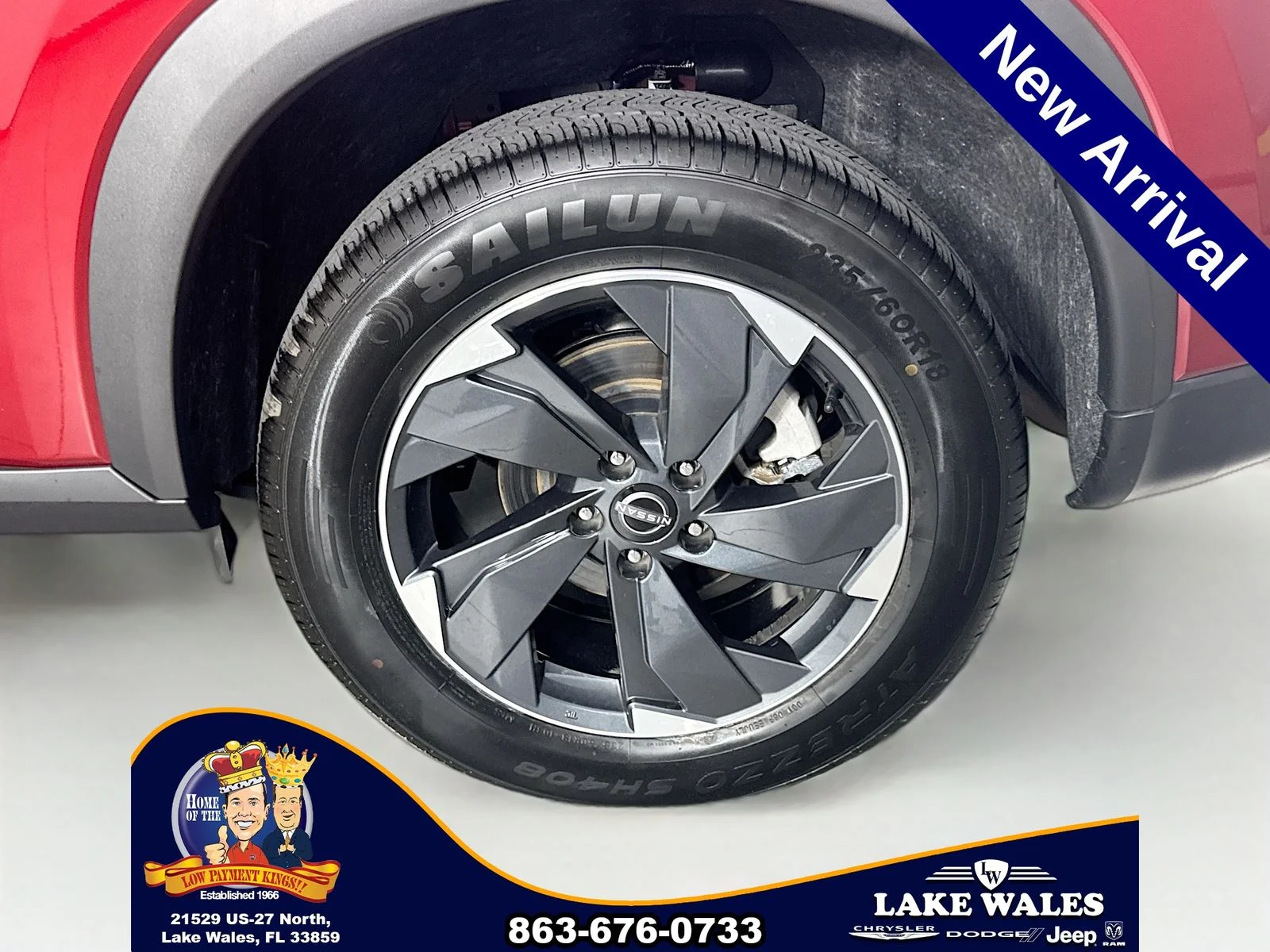 Used 2025 Red Nissan SV image 29