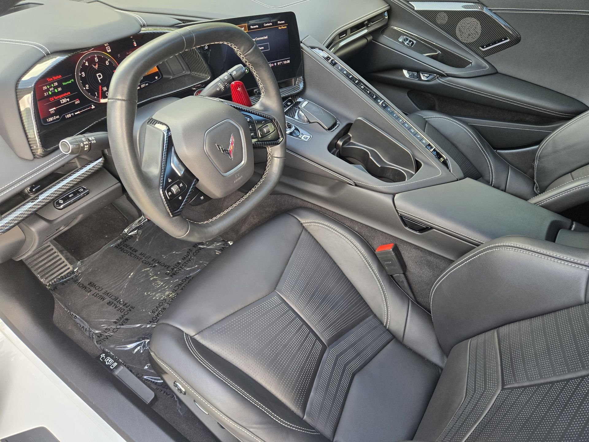 Used 2022 Arctic White Chevrolet Stingray image 2
