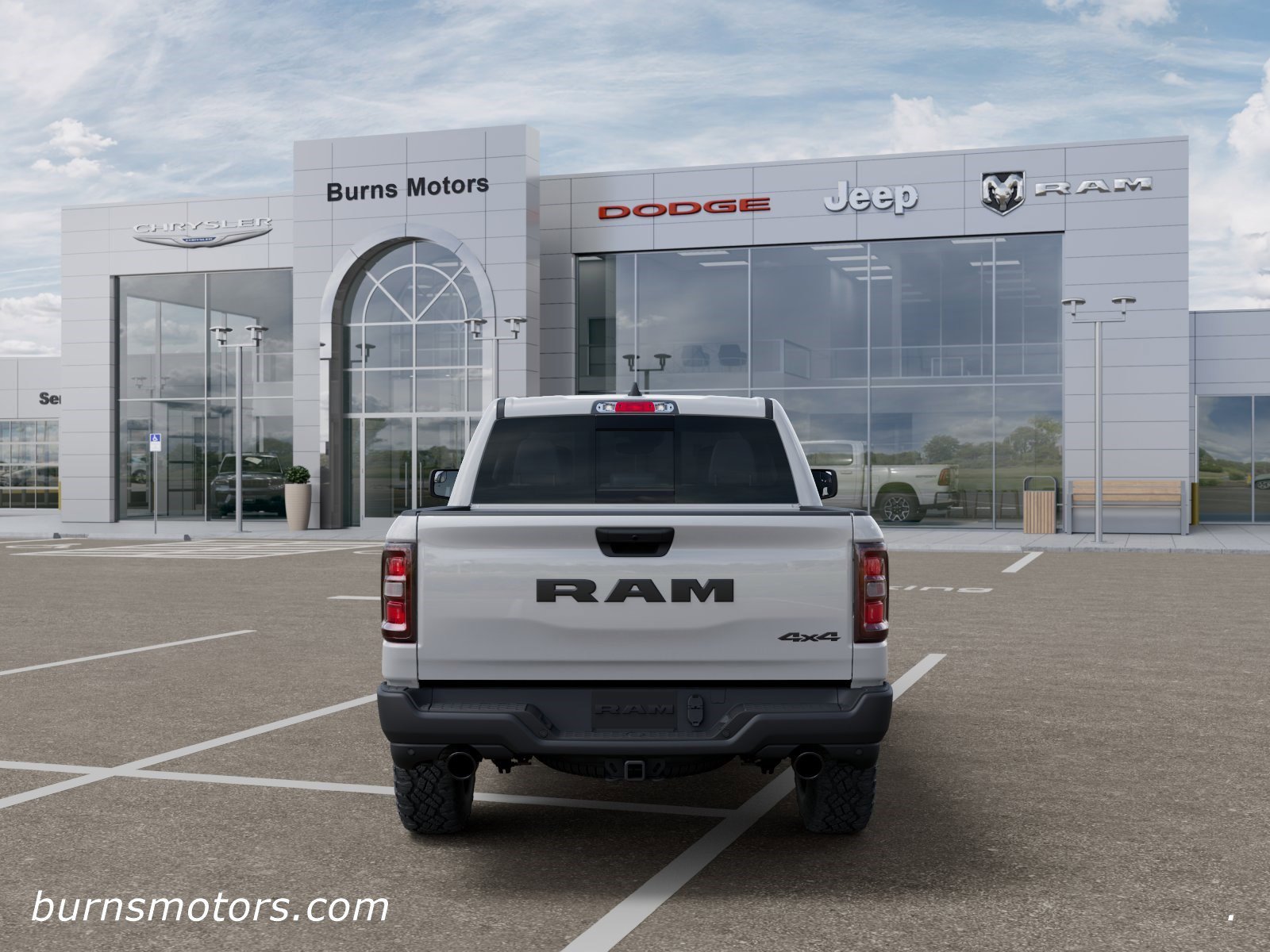 New 2026 Bright White Clear-Coat Exterior Paint RAM Warlock image 7