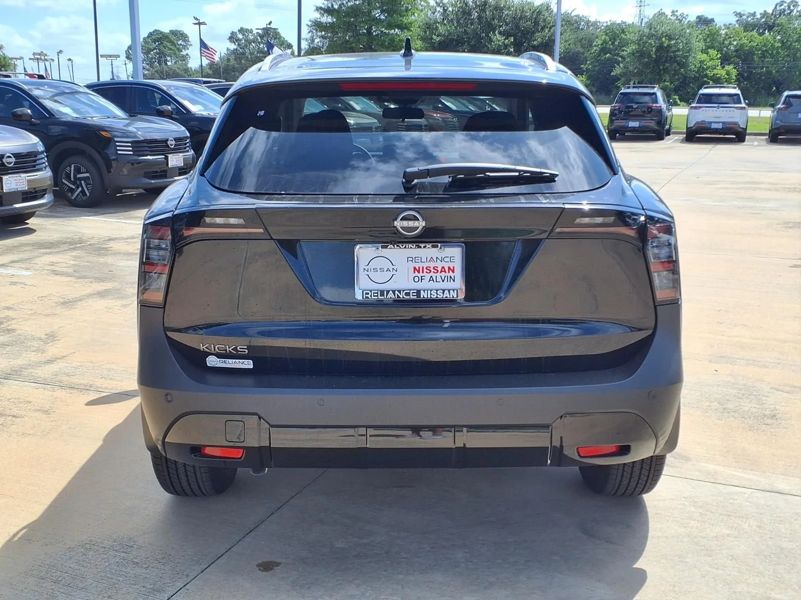 New 2026 Super Black Nissan SV image 6