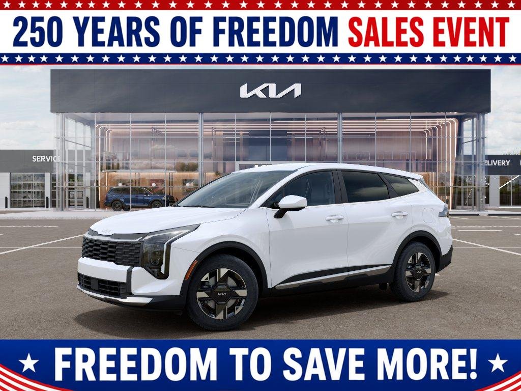 New 2026 Glacial White Kia LX image 3