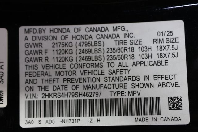 Certified Used 2025 Crystal Black Pearl Honda EX-L image 30