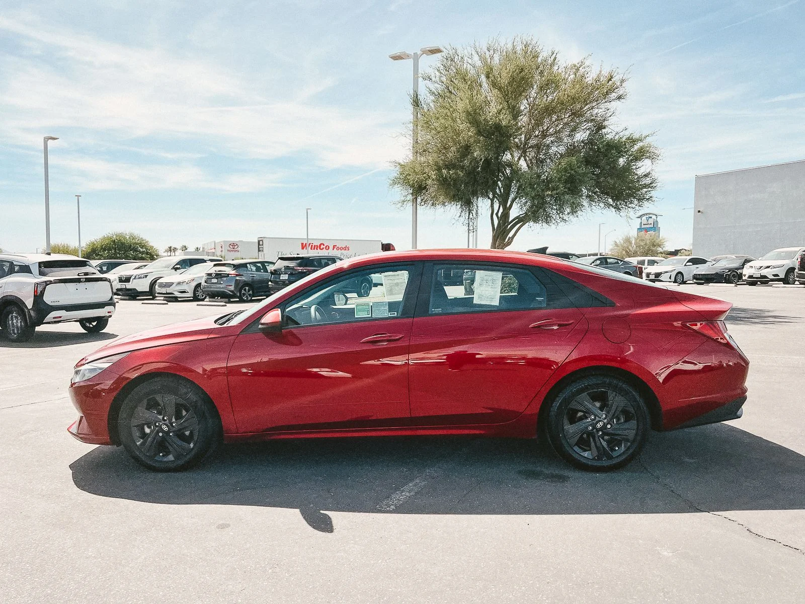 Used 2023 Red Hyundai Blue image 4