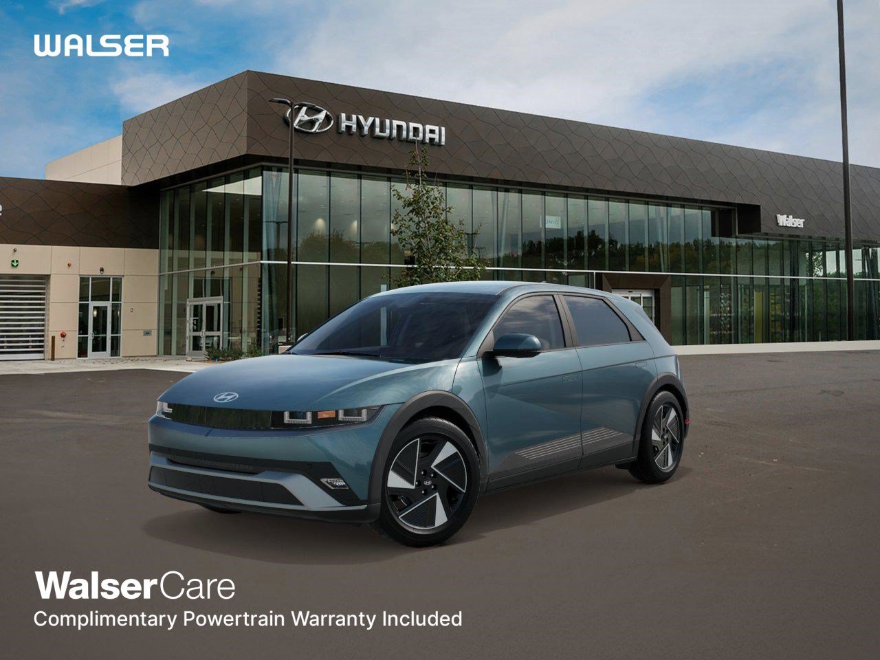 New 2027 Digital Teal Hyundai SE AWD image 1