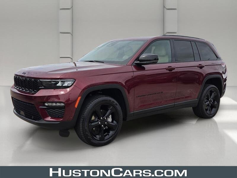Used 2024 Velvet Red Pearlcoat JEEP LIMITED 4X4 image 1
