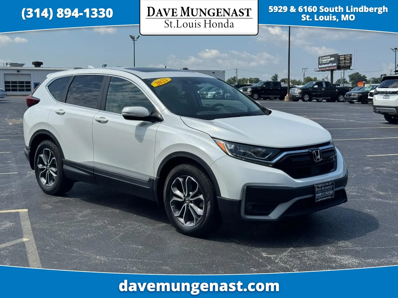 Used 2022 WHITE Honda EX image 1