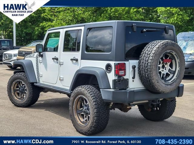 Used 2017 White Jeep Unlimited Rubicon image 7