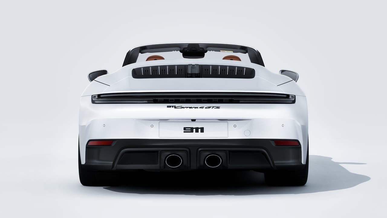 New 2026 Ice Grey Metallic Porsche Carrera 4 GTS Cabriolet image 7