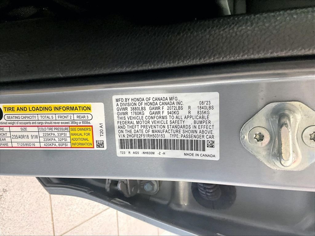 Used 2024 Silver Honda Sport image 35