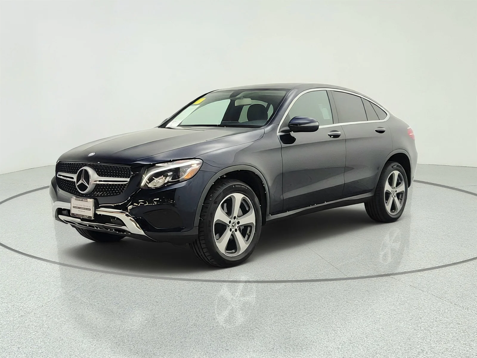 Used 2017 Lunar Blue Metallic Mercedes-Benz GLC 300 4MATIC® Coupe image 1