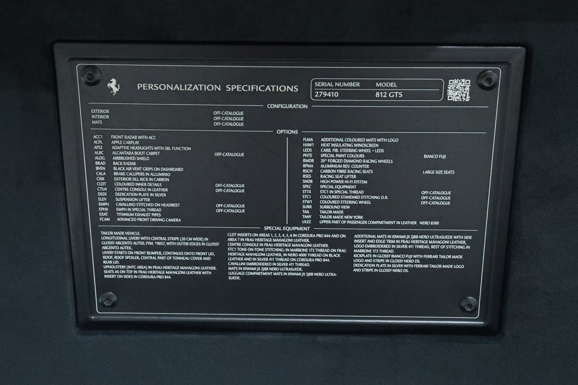 Certified Used 2022 Bianco Fuji Ferrari  image 41