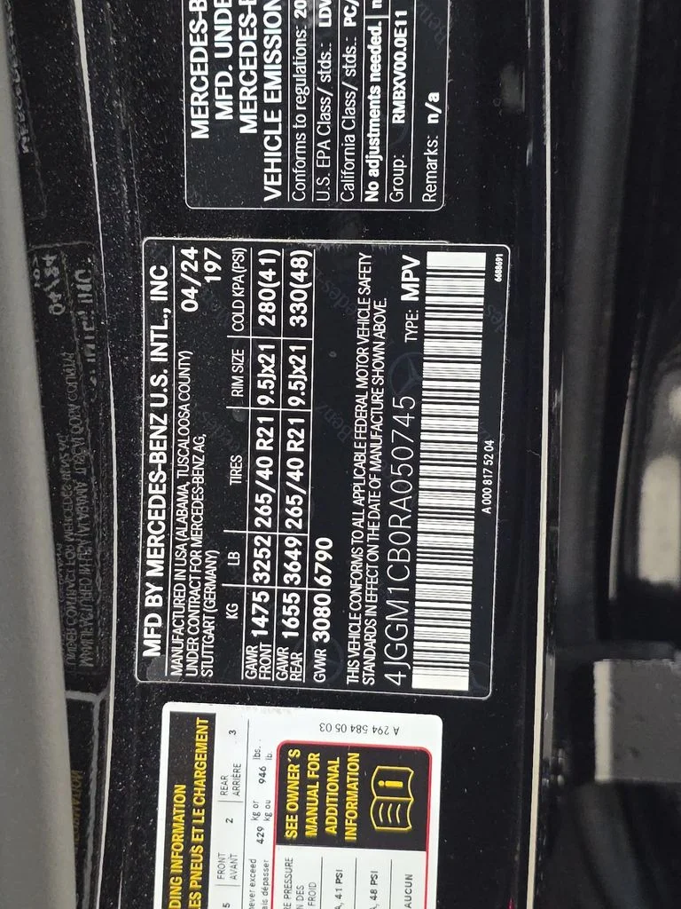 Used 2024 Black Mercedes-Benz 350 SUV image 15