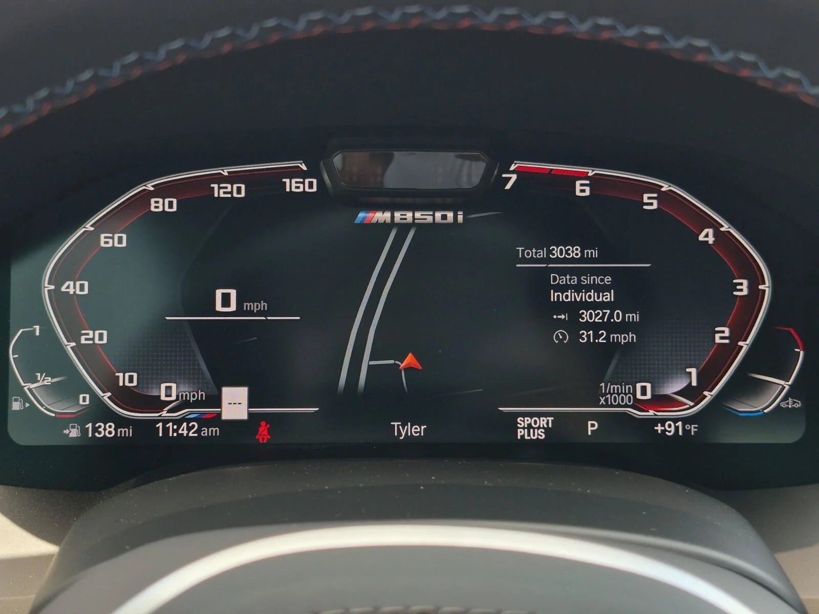 Used 2026 Black Sapphire Metallic BMW M850i xDrive image 22