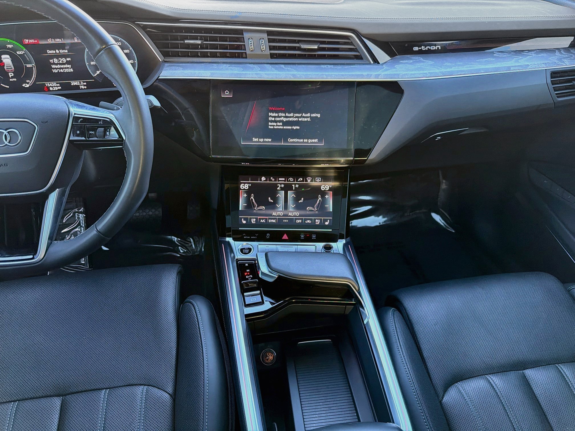 Used 2024 Plasma Blue Metallic Audi S line Prestige image 18