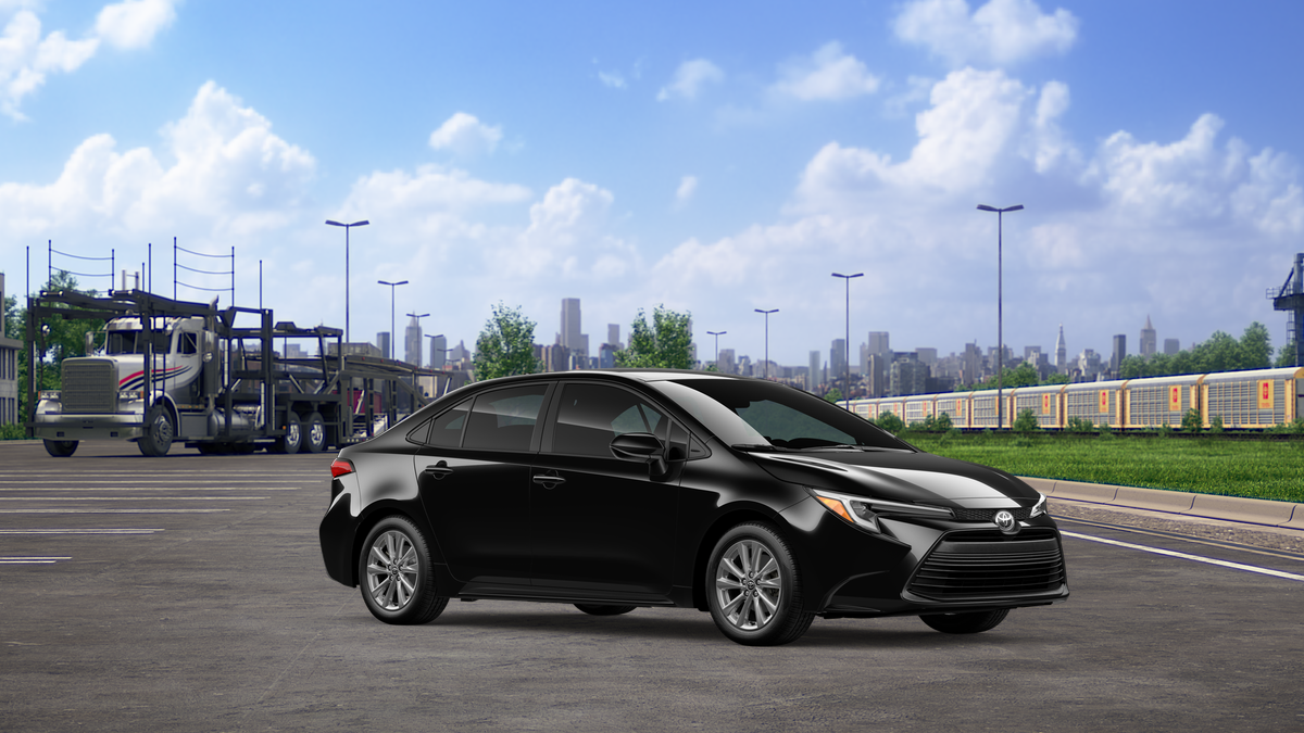 New 2026 Midnight Black Metallic Toyota Hybrid LE image 14