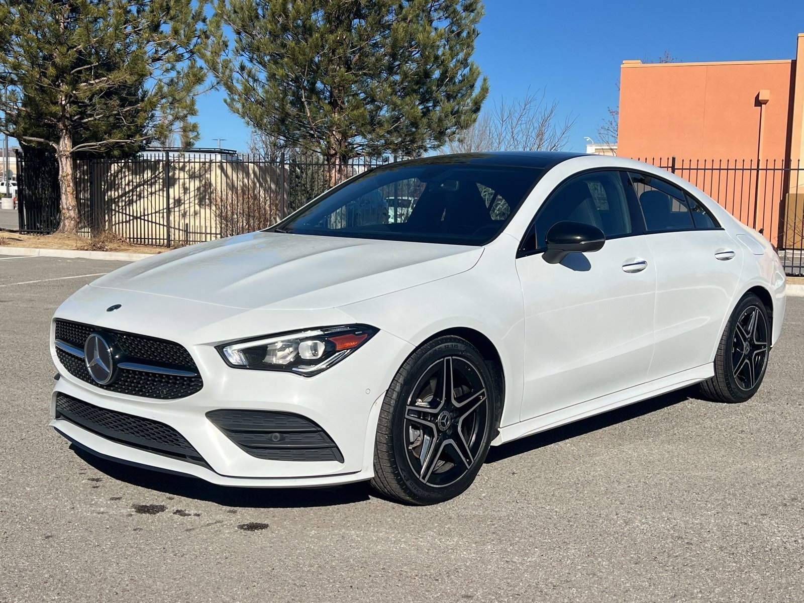 Used 2023 Digital White Metallic Mercedes-Benz CLA 250 image 1