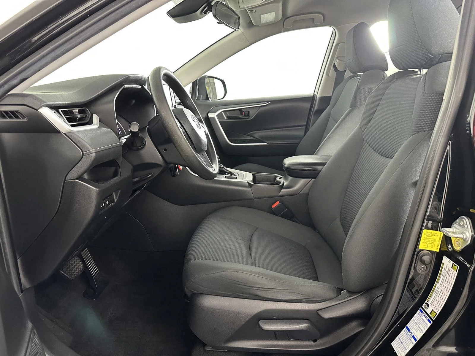 Used 2021 Midnight Black Metallic Toyota LE image 21