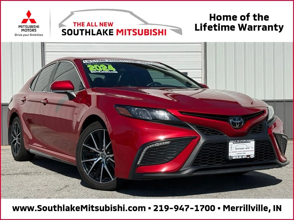 Used 2024 Red Toyota SE image 1