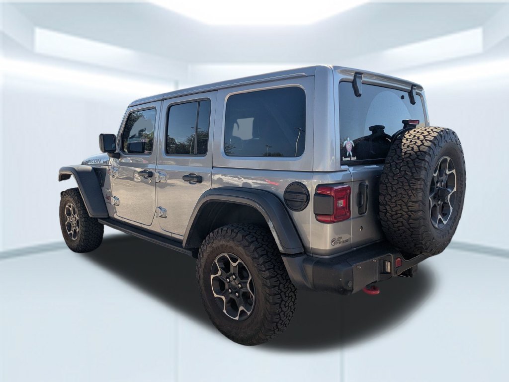 Used 2020 Silver Jeep Unlimited Rubicon image 2