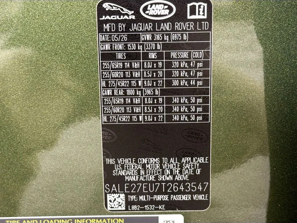 New 2026 Woolstone Green Land Rover X-Dynamic SE image 34