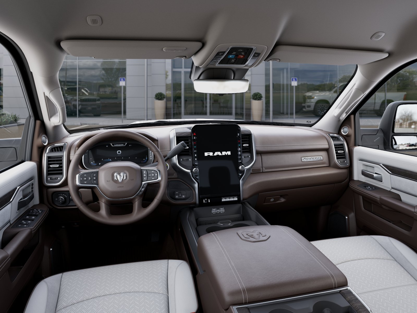New 2026 Granite Crystal Metallic Clear-Coat Exterior Paint RAM Laramie image 44