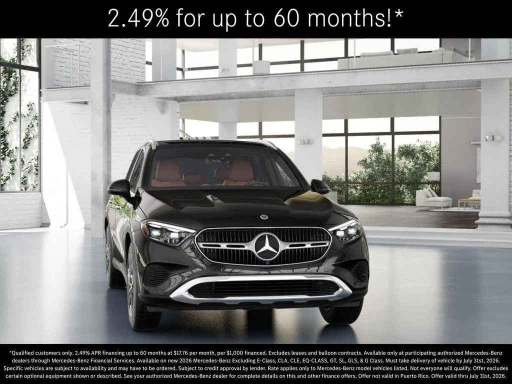 New 2026 Obsidian Black Metallic Mercedes-Benz GLC 300 image 8
