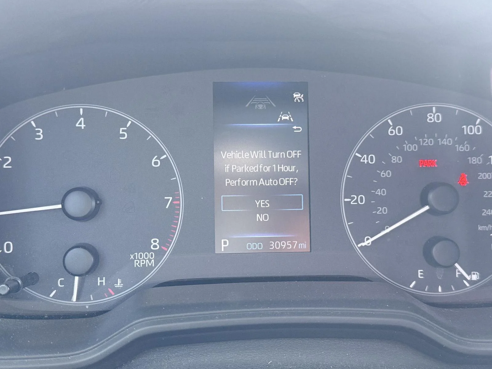 Used 2023 Blue Crush Metallic Toyota LE image 10