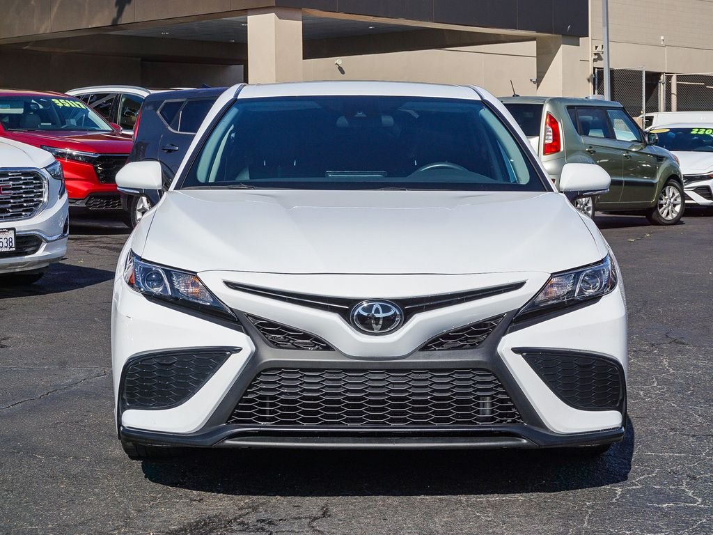 Used 2024 White Toyota SE image 2