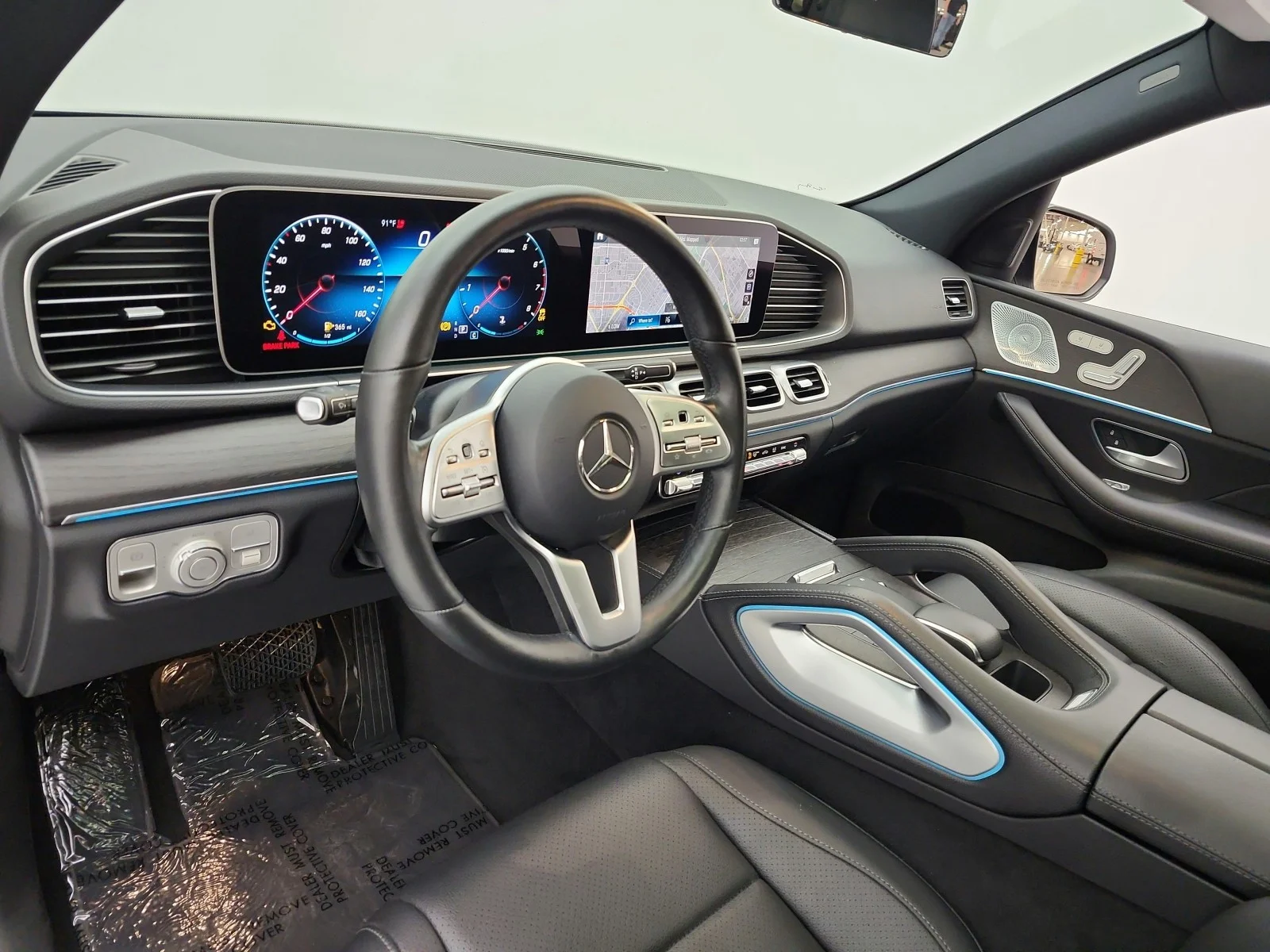 Used 2021 Iridium Silver Metallic Mercedes-Benz GLE 350 4MATIC® SUV image 9