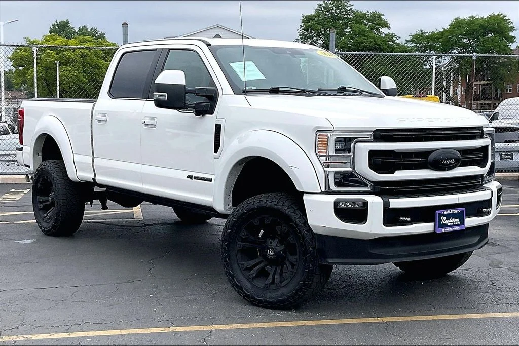 Used 2020 White Ford Platinum image 34