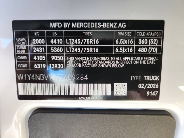 Used 2026 White Mercedes-Benz Cargo 144 WB image 24