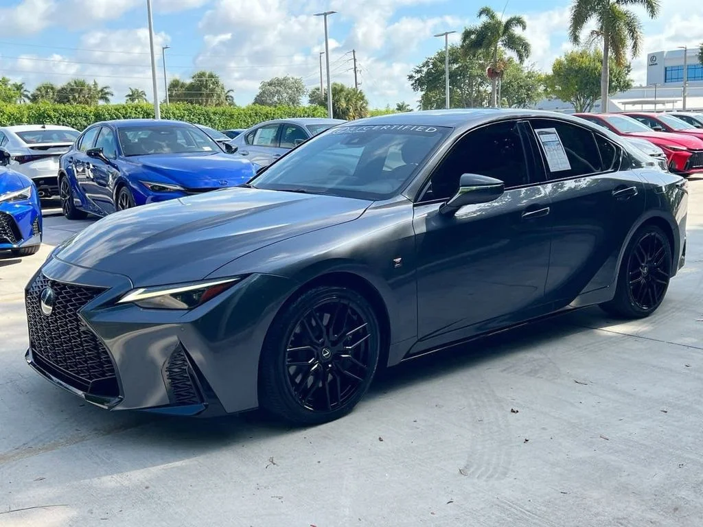 Certified Used 2023 CLOUDBURST GRAY Lexus 500 F SPORT Performance Premium image 3