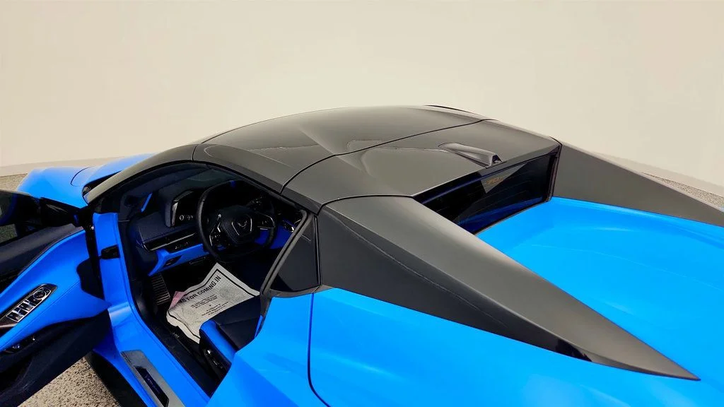 Used 2023 Rapid Blue Chevrolet 2dr Stingray Convertible w/3LT, Z51, Front Lift & Mag Ride image 10