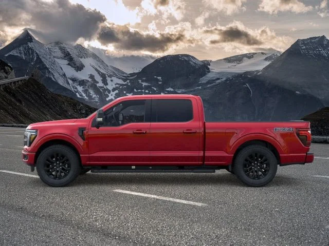 New 2026 Ruby Red Metallic Ford Lariat image 3