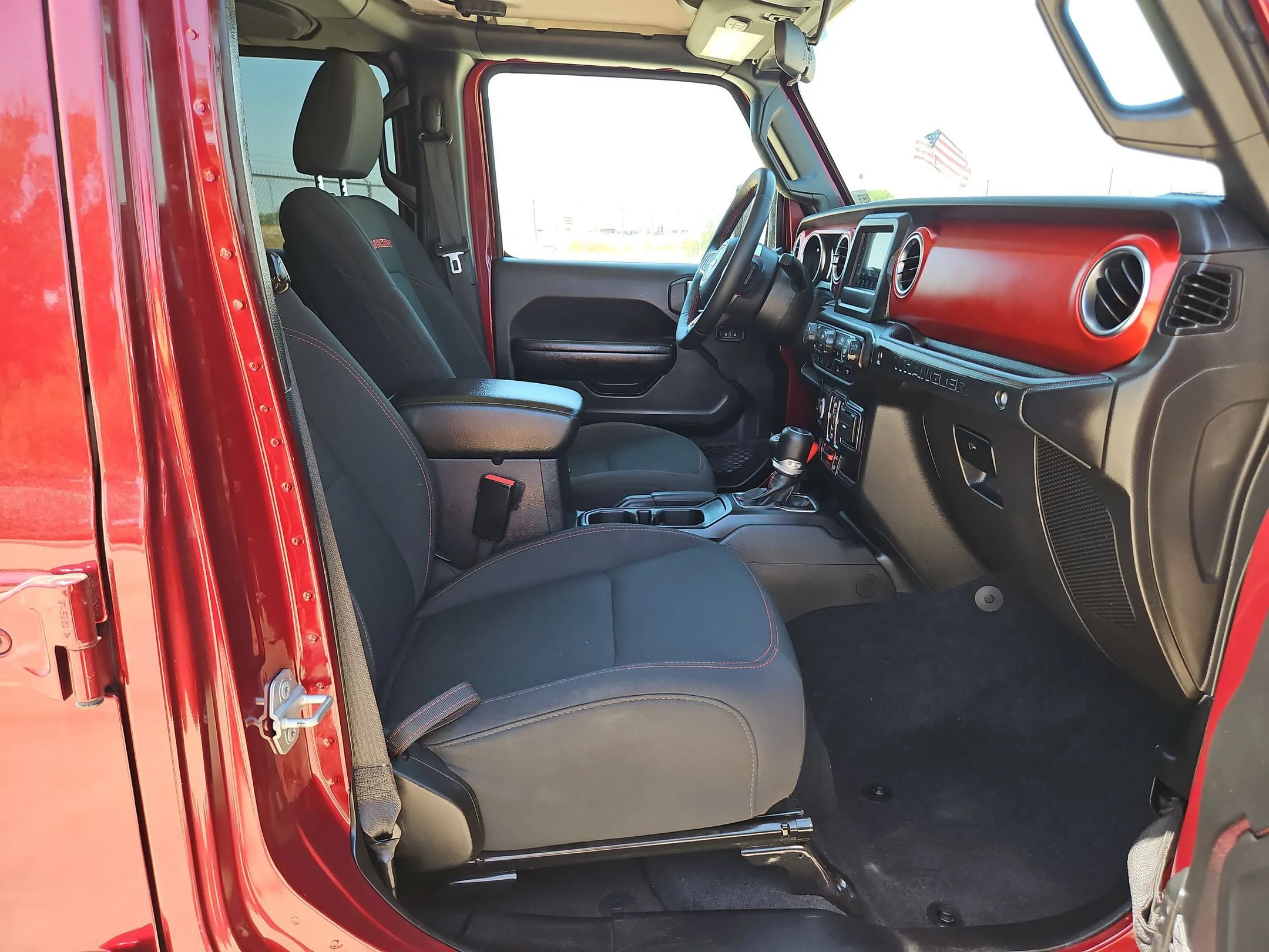Used 2021 Red Jeep Unlimited Rubicon image 25