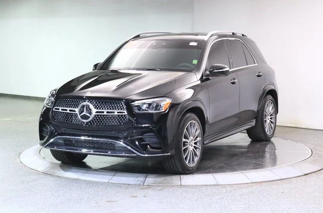 Used 2025 Obsidian Black Metallic Mercedes-Benz GLE 350 image 9