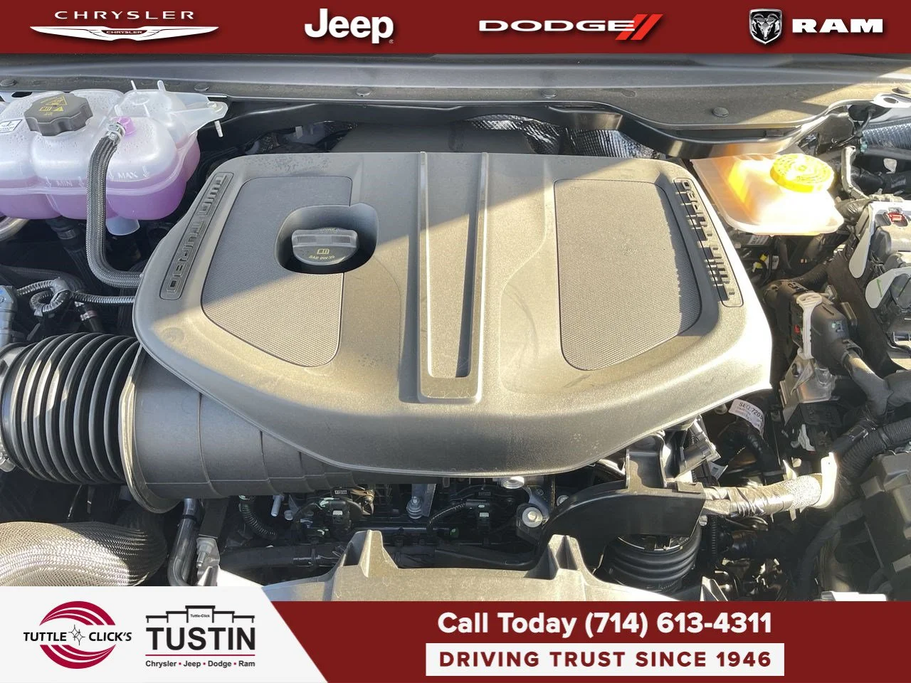 New 2026 Bright White Clear-Coat Exterior Paint RAM Laramie image 34