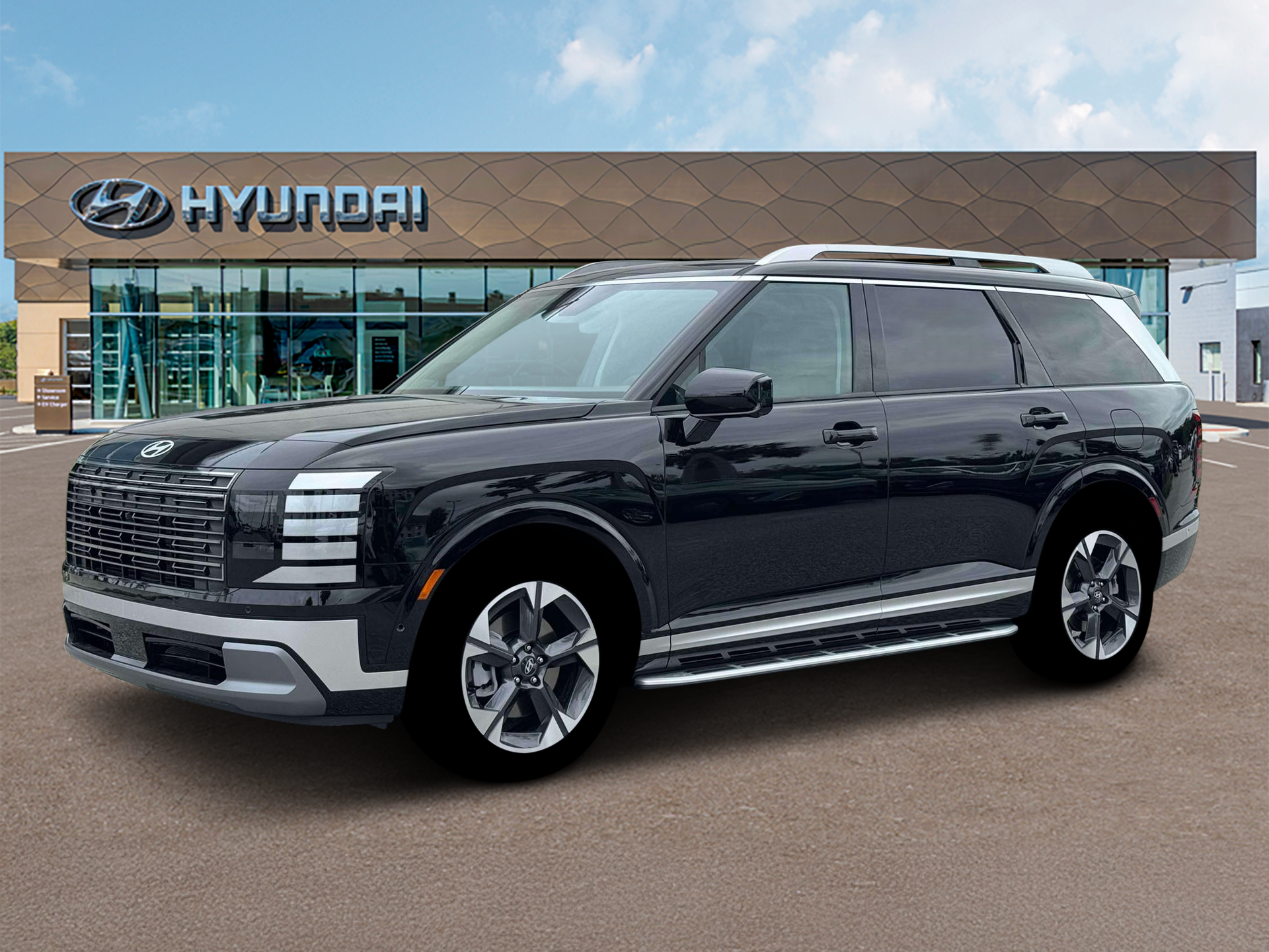 New 2026 Black Hyundai Limited FWD image 2