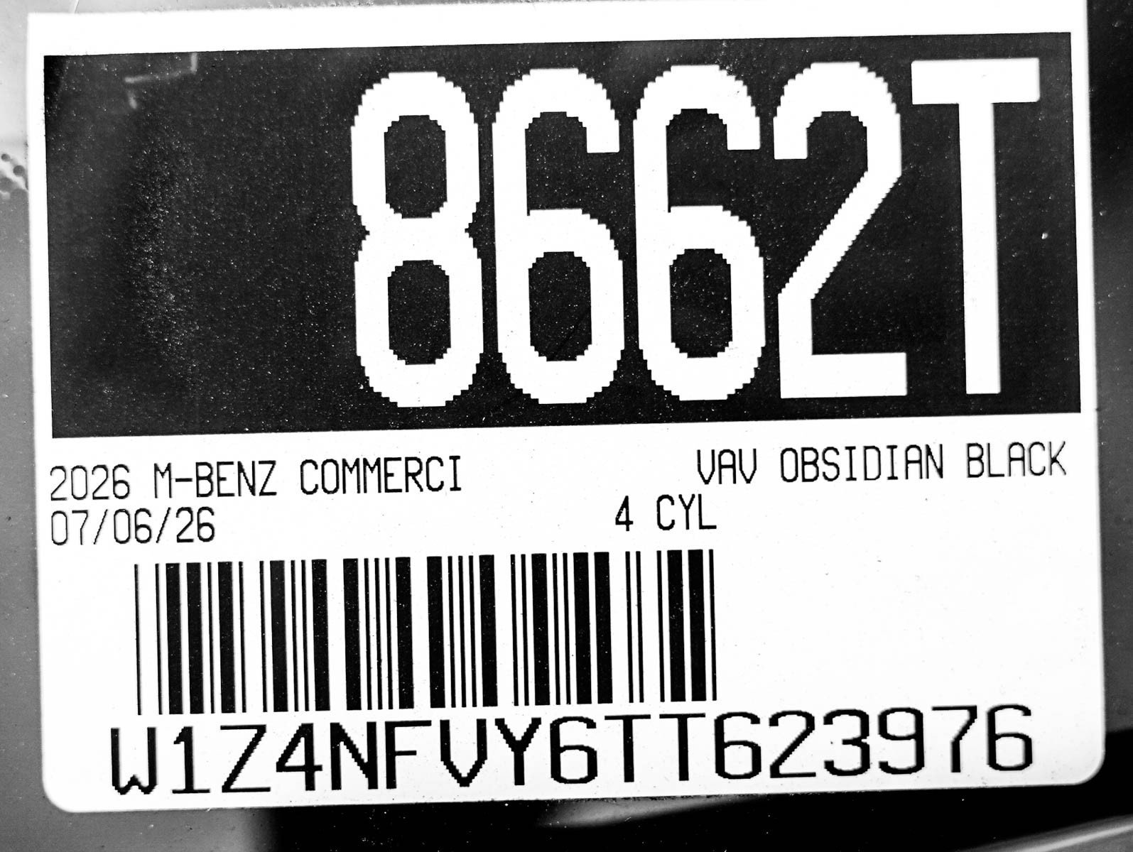 New 2026 Obsidian Black Metallic Mercedes-Benz 2500 Standard Roof I4 Diesel HO 144 AWD image 25